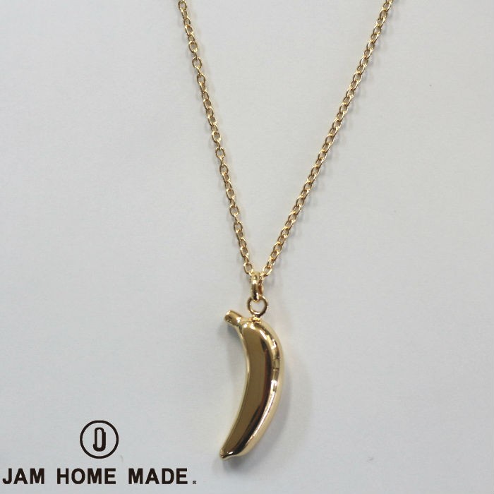 JAM HOME MADE ジャムホームメイド バナナネックレス ボールチェーン 楽天市場】JAM HOME MADE ジャムホームメイド そんなバナナ