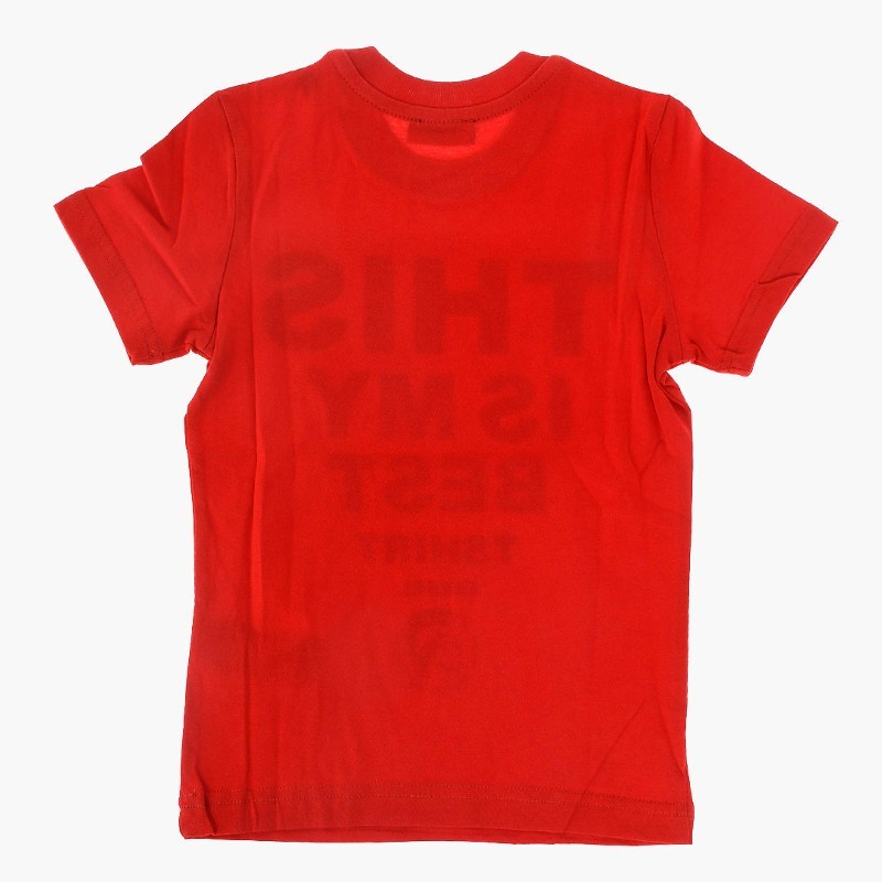 DIESEL 半袖Tシャツ レッド 新品タグ付き キッズ用 DIESEL 半袖Tシャツ レッド 新品タグ付き キッズ用 DIESEL KIDS