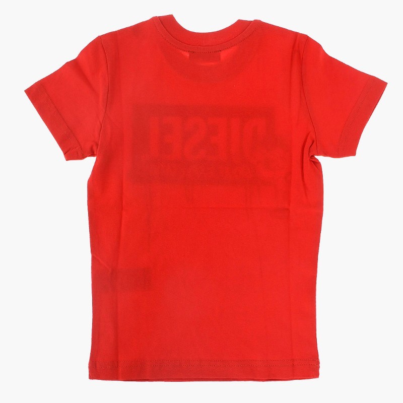DIESEL 半袖Tシャツ レッド 新品タグ付き キッズ用 DIESEL KIDS tシャツ DIESEL（ディーゼル）Kids ＆ Junior