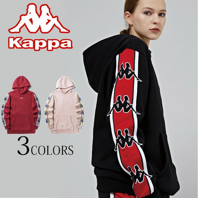 Kappa カッパ Kappa BIG BANDA プルオーバーフーディ パーカー メンズ レディース オーバーサイズ プルパーカー スト系  ストリート :k08y2mt51m:UPPER GATE 通販 