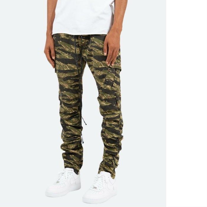 ミニマル mnml ドロコード カーゴパンツ タイガーカモ 迷彩 カモフラ