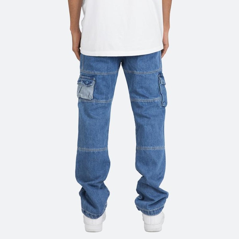 mnml ミニマル V244 CARGO DENIM メンズ カーゴパンツ デニム