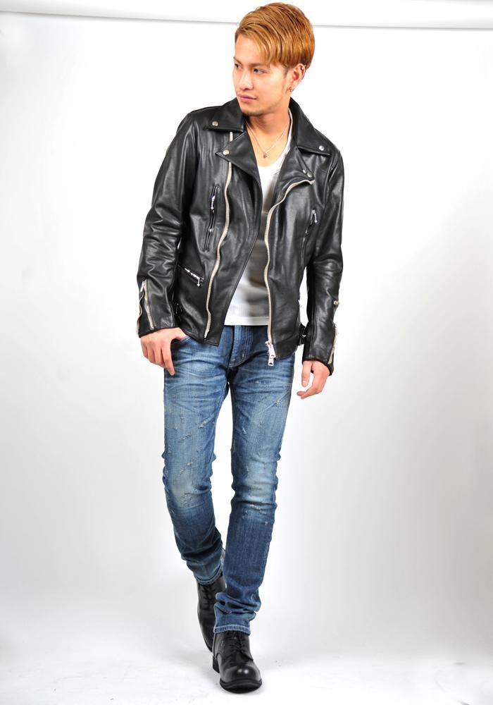 バッファローボブス PUREGOLD ピュアゴールド ダブルレザー