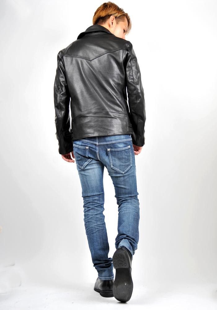 バッファローボブス PUREGOLD ピュアゴールド ダブルレザーライダース