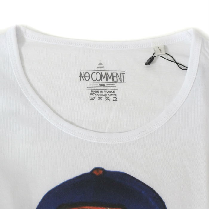 [送料無料]NO COMMENT PARIS ノーコメントパリ 半袖Tシャツ NC-TM.HIP09 Superman Cap メンズ SS ホワイト ブラック スーパーマン NO COMMENT PARIS ノーコメントパリ 半袖Tシャツ NC-TM.HIP09 Superman