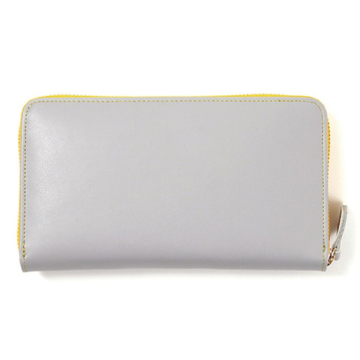 スターリアン StarLean 財布 スタッズラウンドファスナー 長財布 GRAY