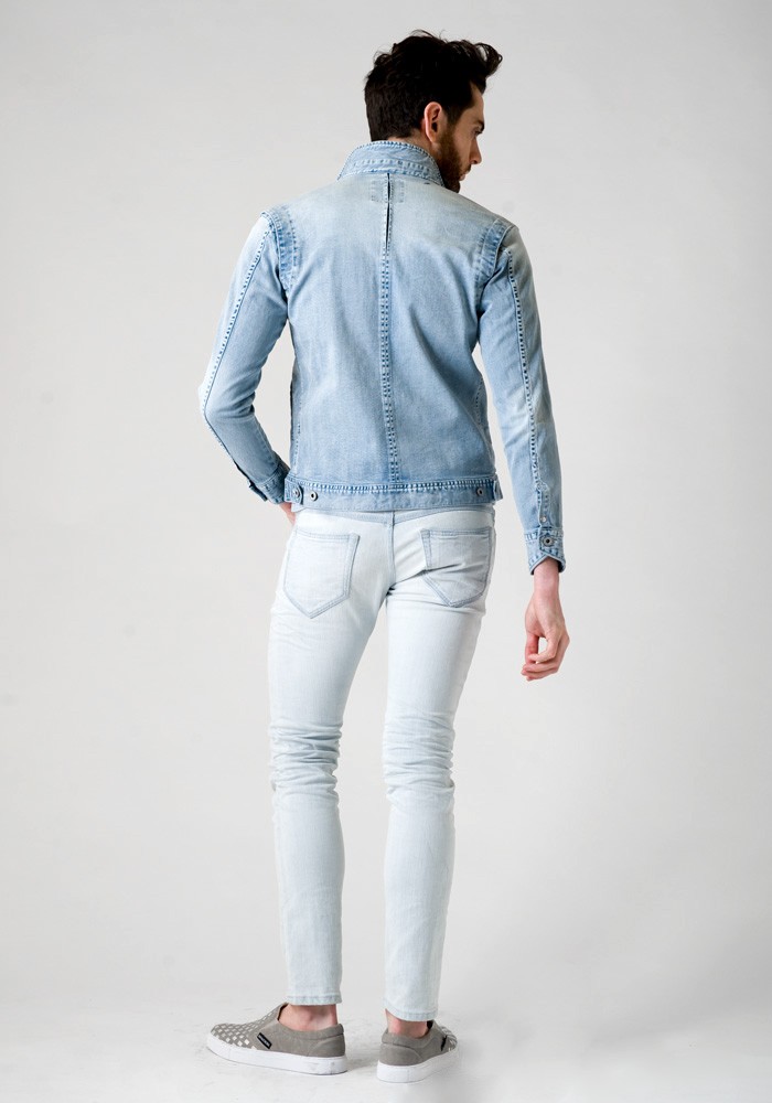 Buffalo Bobs オーシャン　Gジャン　デニムジャケット　グレー MILANO ZIP-ASST 3rdタイプ デニムジャケット BUFFALO BOBS