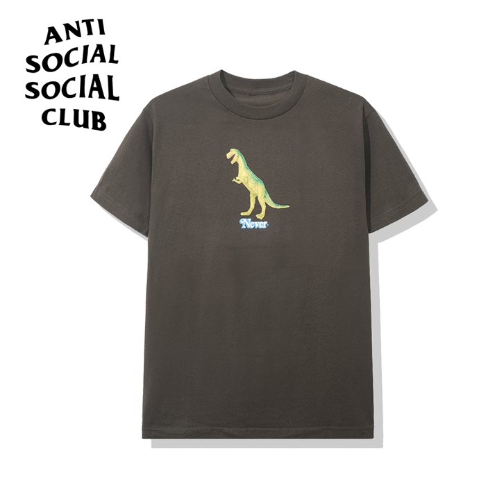 Anti Social Social Club アンチソーシャルクラブ Plastic T-Rex Green Tee 半袖 Tシャツ メンズ レディース ユニセックス アンチソーシャル ソーシャル クラブ upper-gate_trexbrowntee