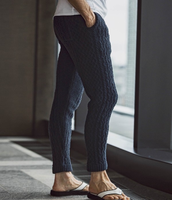 1PIU1UGUALE3 RELAX ウノピゥウノウグァーレトレ ケーブルニットロング