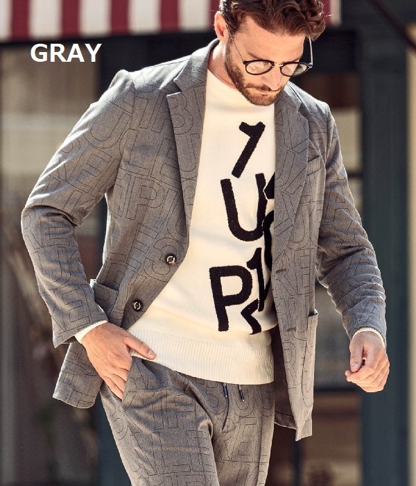 1PIU1UGUALE3【タグ付】XL ストレッチ テーラードジャケット 1PIU1UGUALE3 RELAX SALE セール ウノピゥウノウグァーレトレ 総