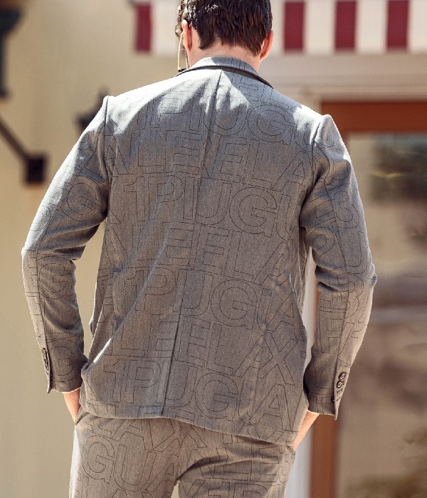 1PIU1UGUALE3【タグ付】XL ストレッチ テーラードジャケット 1PIU1UGUALE3 RELAX SALE セール ウノピゥウノウグァーレトレ 総