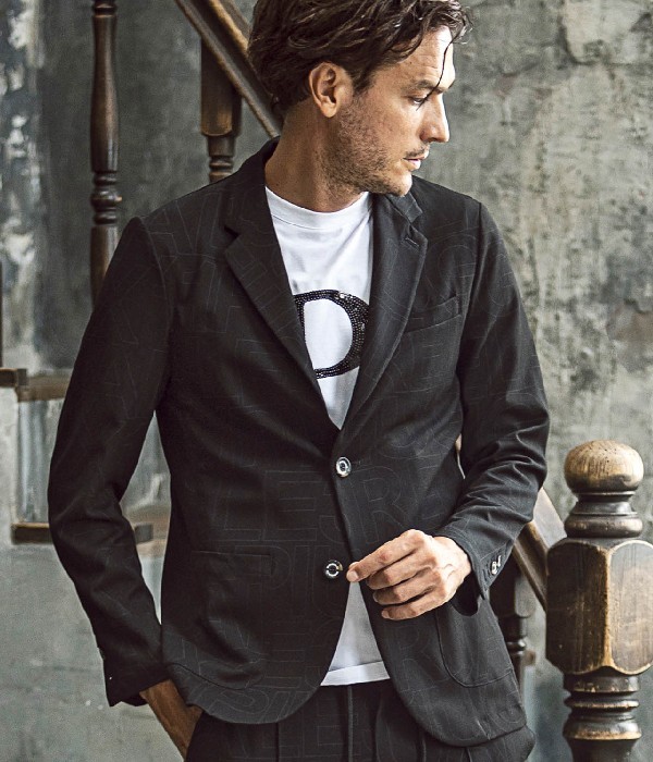 1piu1uguale3 テーラード ジャケット 赤 ドット Ⅲ ウノピュウノ 1piu1uguale3 テーラード ジャケット 赤 ドット Ⅲ ウノピュウノ