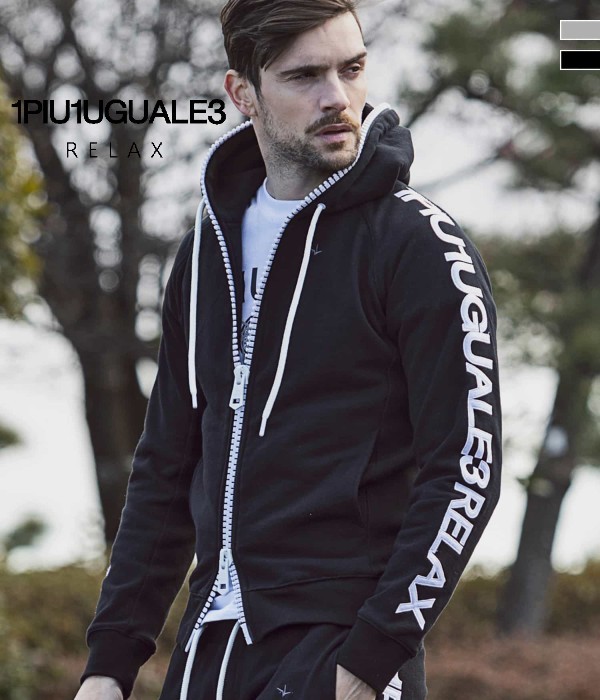 1PIU1UGUALE3 RELAX ウノピゥウノウグァーレトレ ビッグファスナー