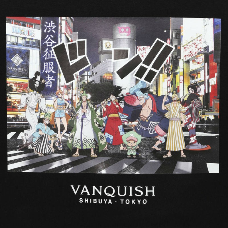 全国宅配無料 ワンピース コラボ Vanquish ヴァンキッシュ One Piece Collaboration With Vanquish Straw Hat Pirates 麦わらの一味 Hoodie ワノ国編 安心の日本製 Www Endocenter Com Ua