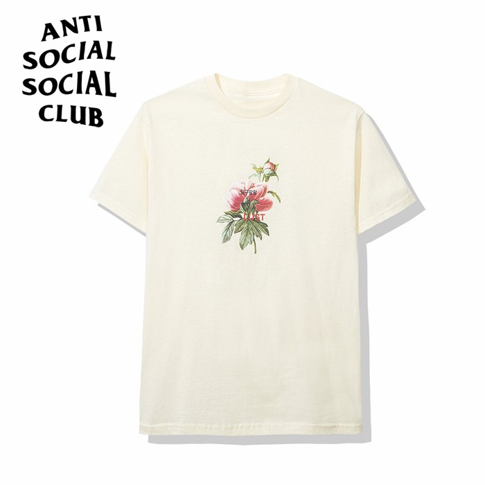 Anti Social Social Club アンチソーシャルソーシャルクラブ Wifey Cream Tee 半袖 Tシャツ アンチソーシャルクラブ メンズ ユニセックス レディース ANTI SOCIAL SOCIAL CLUB（アンチソーシャルソーシャルクラブ） Wifey