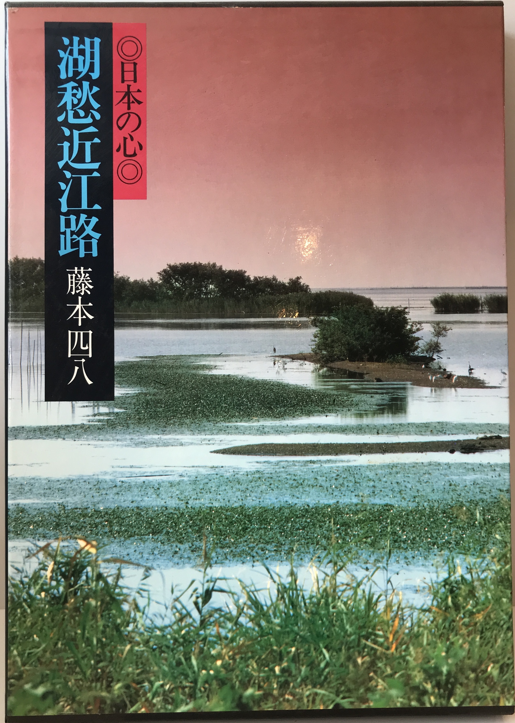  present-day Japan photograph complete set of works ( no. 9 volume ) lake . close ..- japanese heart (1981 year )