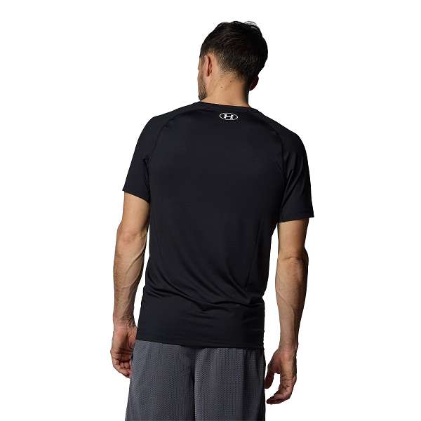 ** почтовая доставка отправка < Under Armor > UNDER ARMOUR UA нагрев механизм fitido Short рукав рубашка ( тренировка /MEN) 1387941 (Black(001))