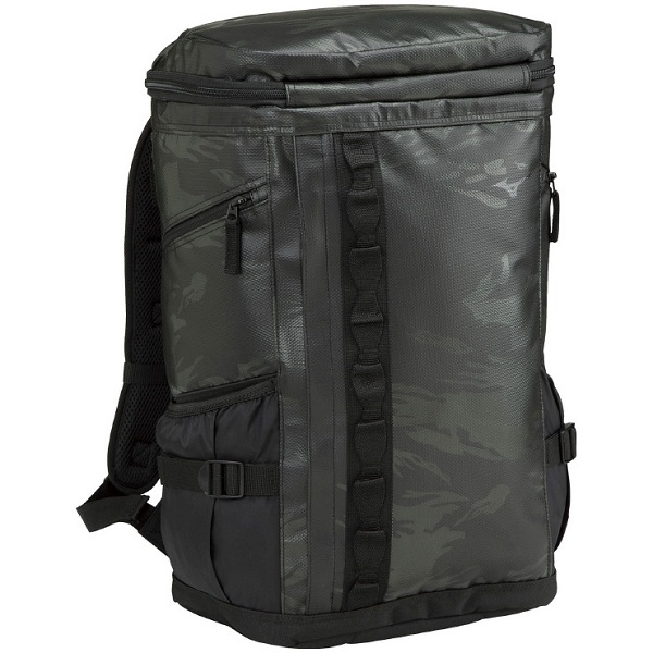 MIZUNO ターポリンバックパック 30L 33JD0300 09 （ブラック） サッカー、フットサル バッグの商品画像