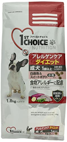 アース ペット ファーストチョイス 成犬 アレルゲンケア ダイエット 1歳以上 小粒 白身魚 スイートポテト 1 8kg 1個 ファーストチョイス ドッグフード ドライフード 最安値 価格比較 Yahoo ショッピング 口コミ 評判からも探せる