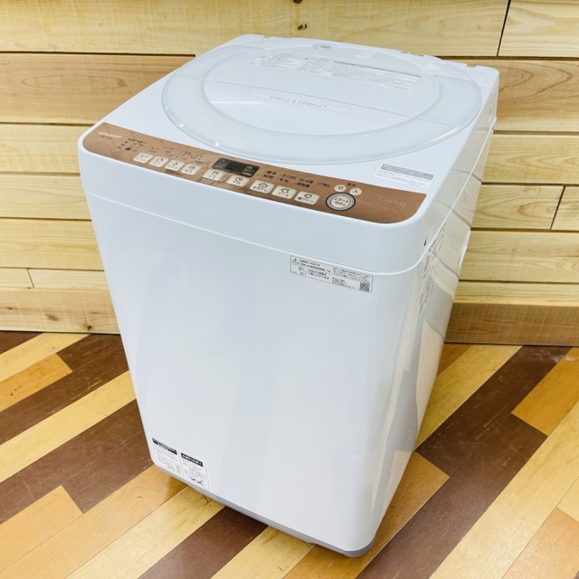 ID:G60354753 全自動洗濯機7k シャープ ES－T712 2019年