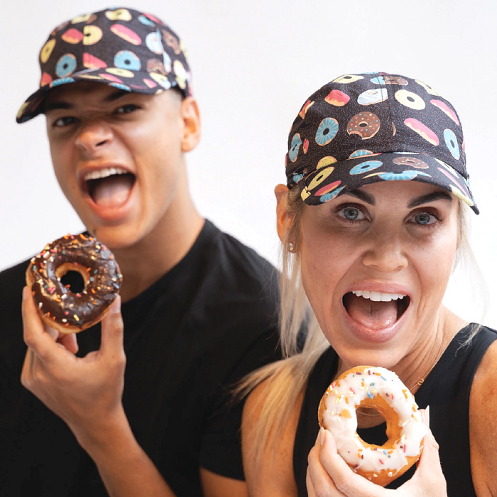 s пудинг tsu шляпа бег колпак O.G.Hats Donuts Hatdo- орехи 2024~25 год зима модель (365 день отгрузка ) ( распределение )( почтовая доставка не возможно )