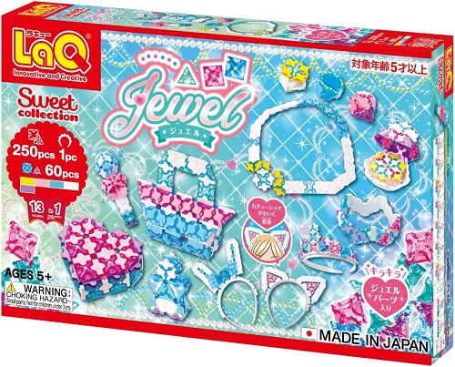 LaQ sweet collection jewel LaQ 008381yosilitsu5 -years old and more block ( free shipping Hokkaido, Okinawa, remote island delivery un- possible )