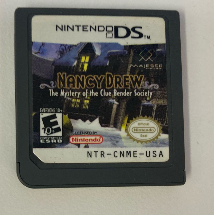 [ б/у ]NDS Nancy Drew: The Mystery of the Clue Bender Society ( импорт версия )* Nintendo DS soft ( soft только )[ почтовая доставка возможно ]