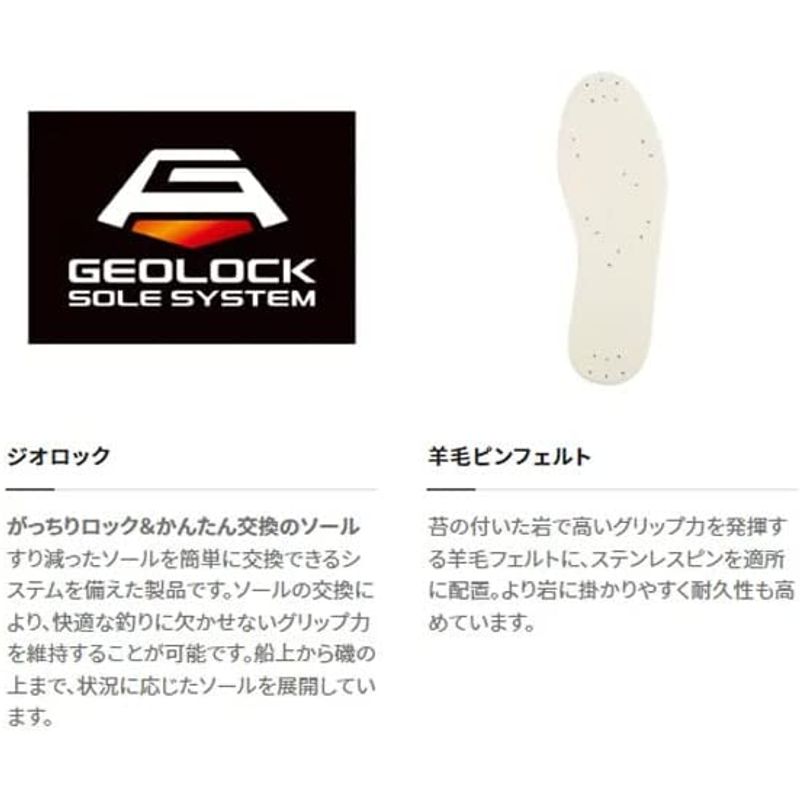  outdoor goods Shimano (SHIMANO) geo lock wool pin felt kit ( middle circle ) KT-533W white XL