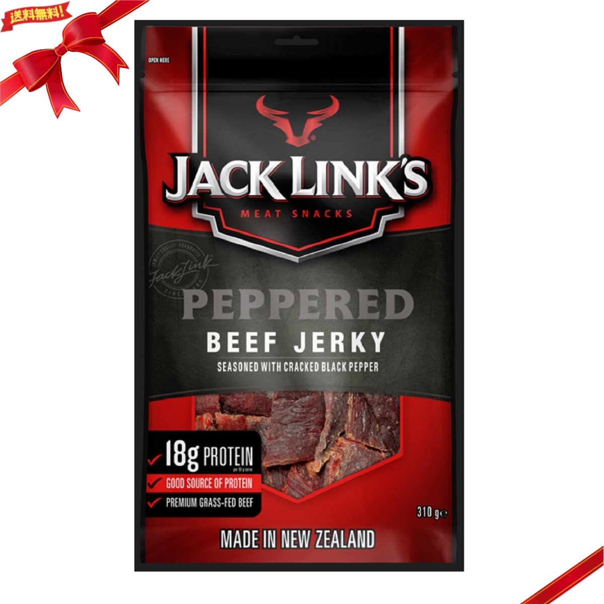  Jack links говядина вяленое мясо перец тест 310 g