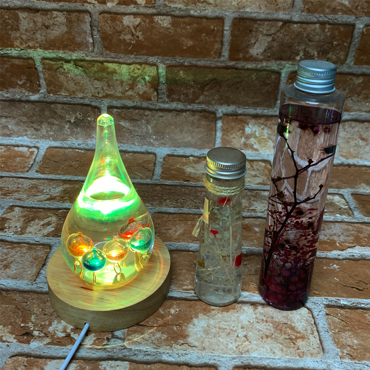  shines wooden LED pedestal decoration pcs round LED stand USB type adaptor attaching light up put pcs Coaster display lighting pedestal herbarium crystal 