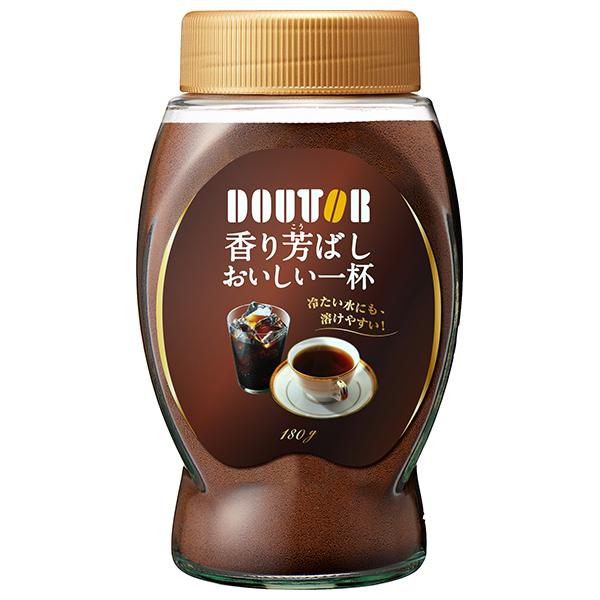 ドトール 香り芳ばしおいしい一杯 瓶 180g×12の商品画像