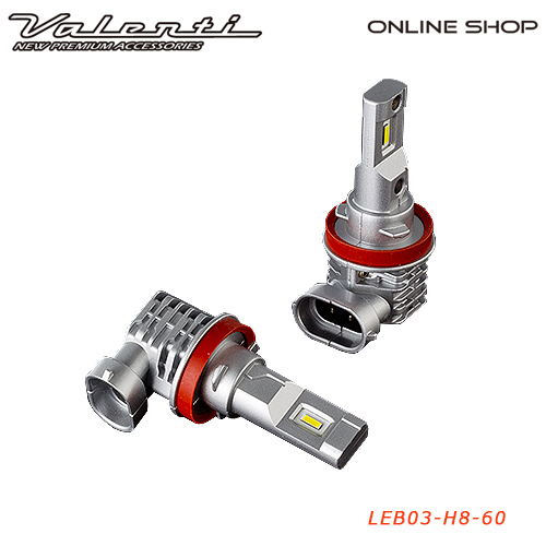 ヴァレンティ LED ヘッド/フォグ RC 3600lm 6000K H8/H9/H11/H16 LEB03-H8-60