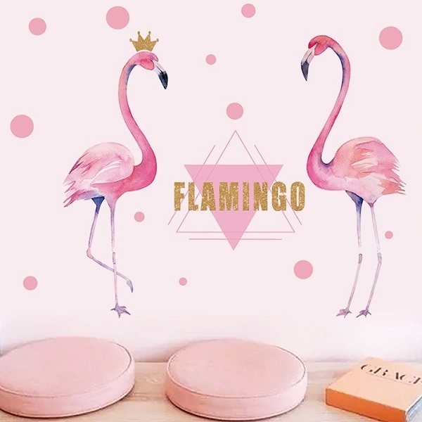 ウォールステッカー フラミンゴ 動物 植物 おしゃれ 水玉 鳥 トロピカル 海 トイレ 文字 英字 ステッカー シール 壁紙 窓 南国 サーフ 西海岸 色が綺麗 Vr Vr Value Deco Park 通販 Yahoo ショッピング