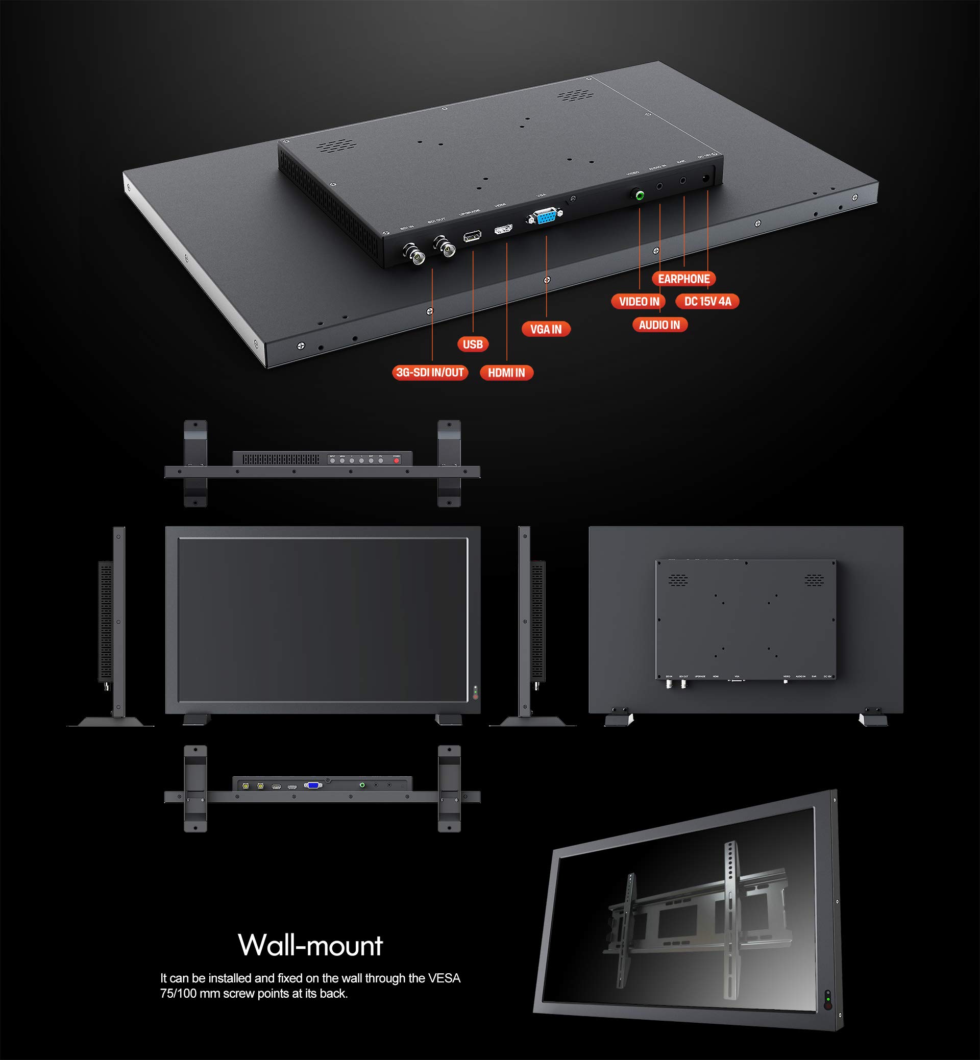 LILLIPUT professional video accessories PVM210S light meter 