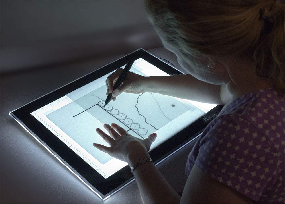 Acurit Small LED Light Tablet, Drawing Tracing - 2 Pack