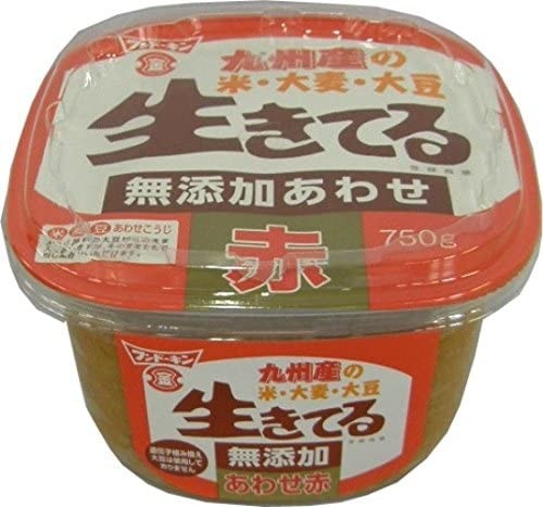 フンドーキン醤油 フンドーキン 生きてる 九州産 無添加あわせ赤 750g×1個 みその商品画像