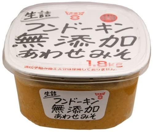 フンドーキン 生詰 無添加あわせみそ 1.8kg×1個の商品画像