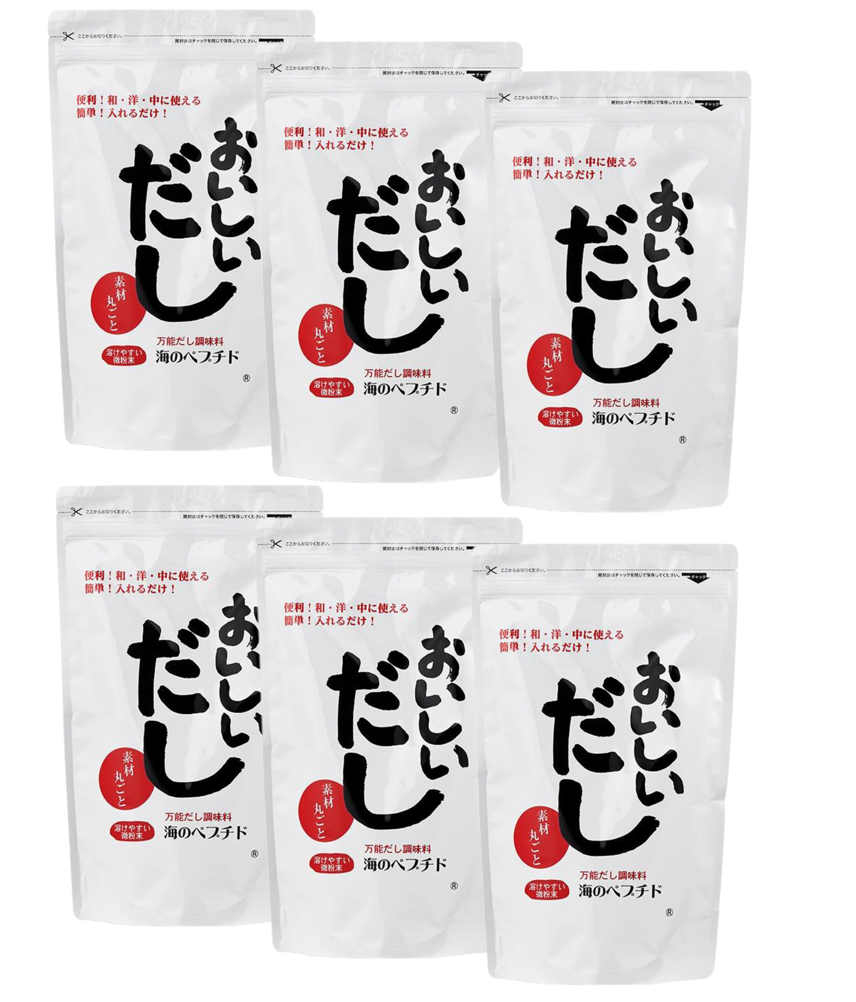 ビーバン おいしいだし 海のペプチド 500g×6個 だし、ブイヨン、がらスープの商品画像