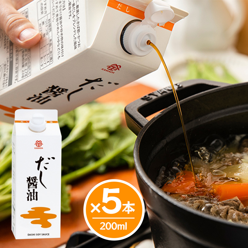鎌田醤油 鎌田醤油 だし醤油 紙パック 500ml×12本 だし醤油 - 最安値