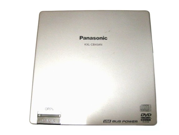 ( б/у товар )Panasonic DVD-ROM&amp;CD-R/RW Drive KXL-CB45AN AC адаптор есть ._.