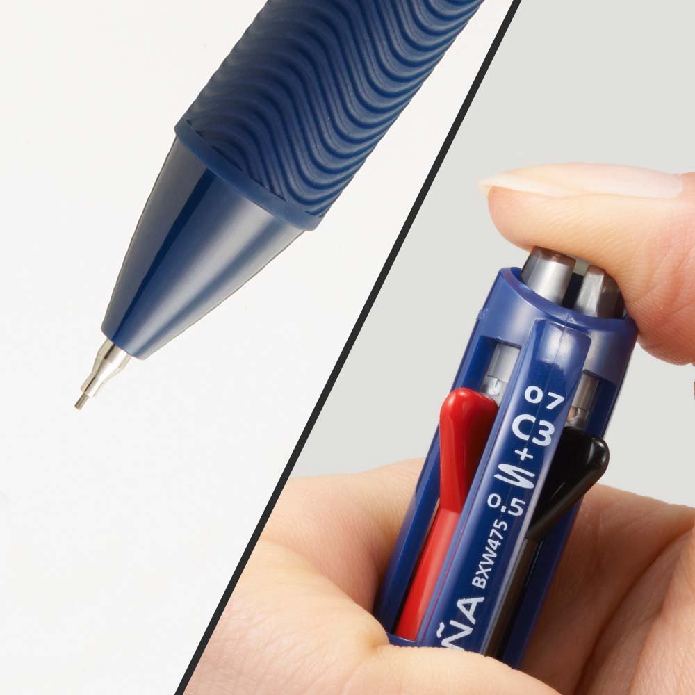  Pentel multifunction pen creel -nyaBXW475C blue axis 