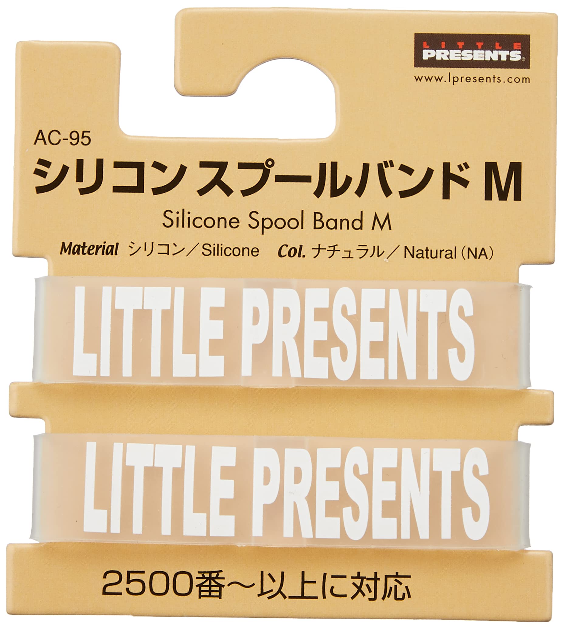  LITTLE PRESENTS (LITTLE PRESENTS) silicon spool band AC-95 M