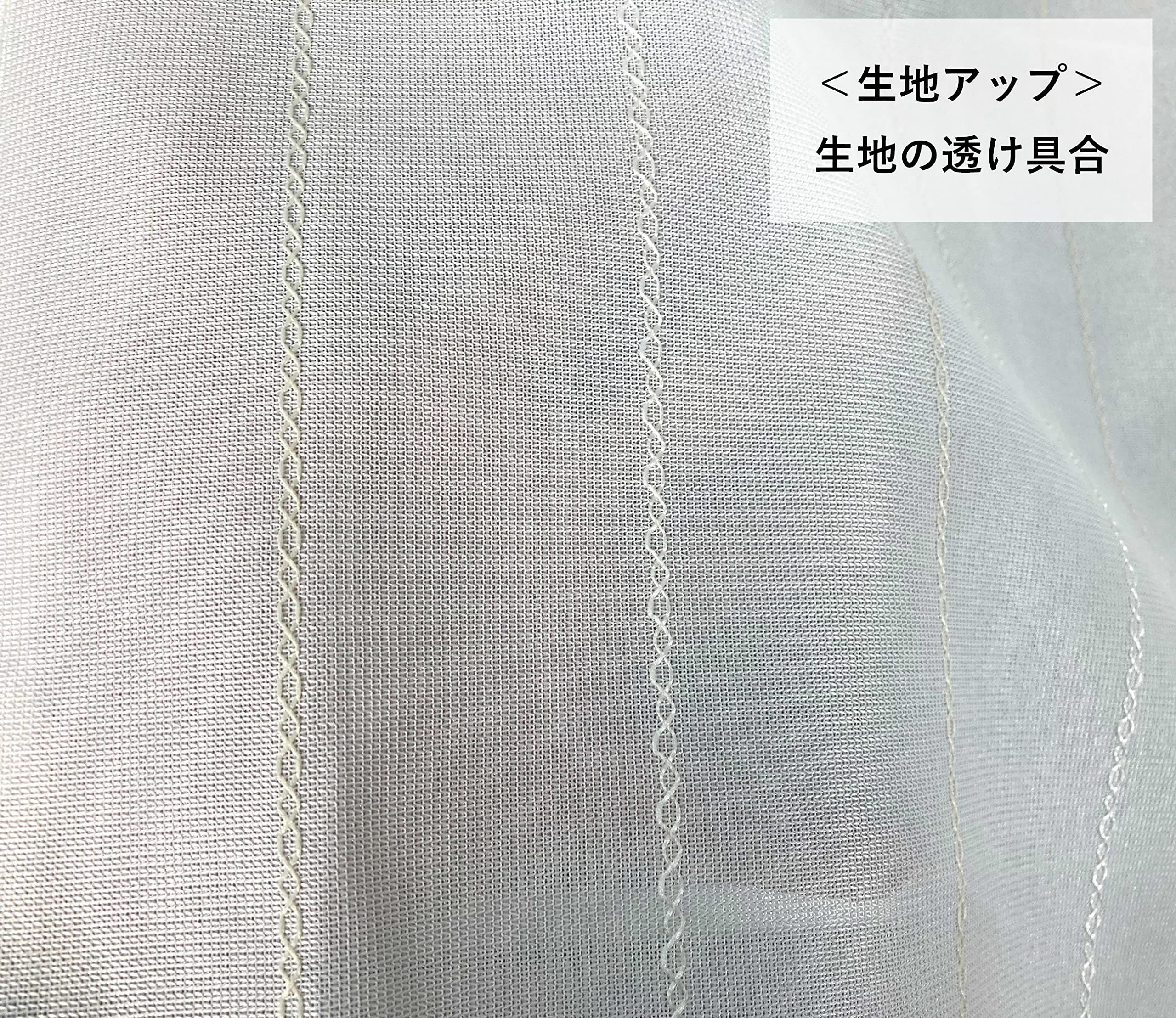 cloth shop ткань . короткие занавески UV изоляция вне из трудно увидеть зеркало гонки маленький для окна ширина примерно 100x длина 70cm [CAL-WH полоса 