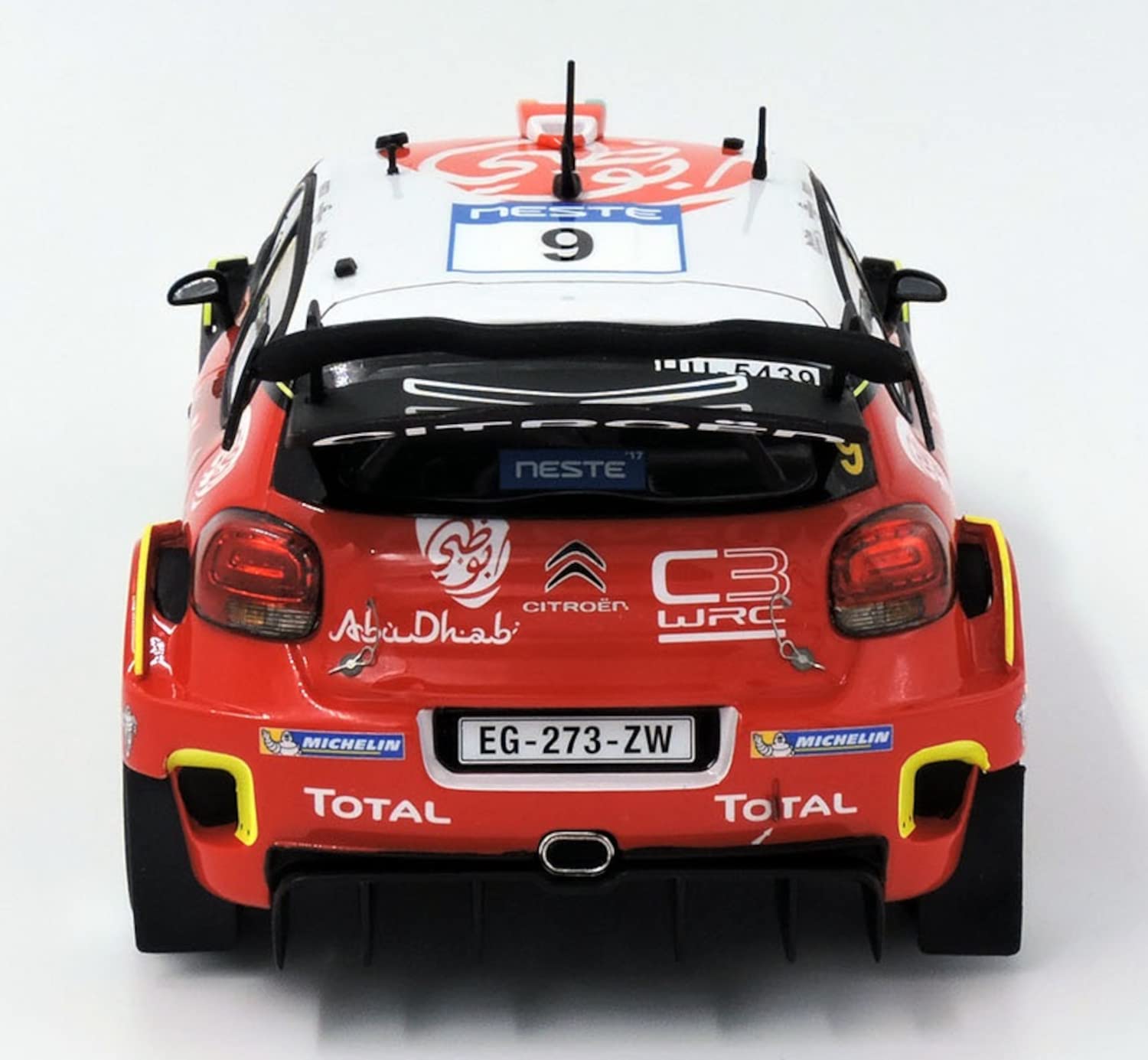  Platz bell комплект 1/24 Citroen C3 WRC 2017 Финляндия Rally ( gravel specification ) пластиковая модель BEL018