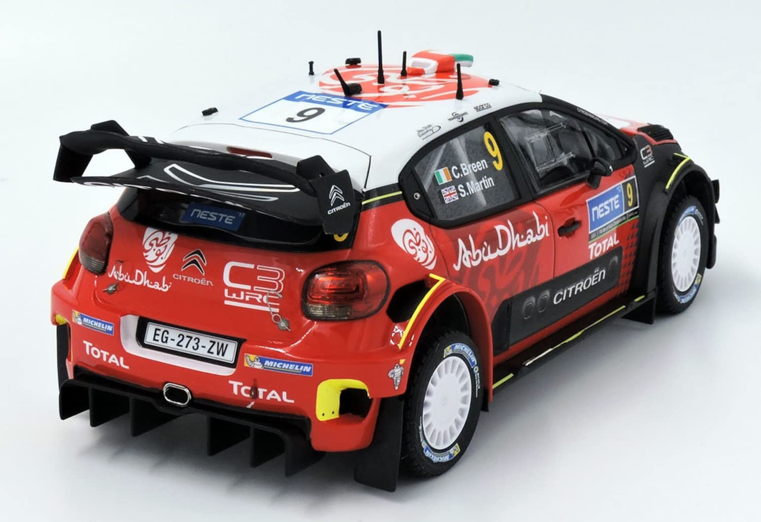  Platz bell комплект 1/24 Citroen C3 WRC 2017 Финляндия Rally ( gravel specification ) пластиковая модель BEL018