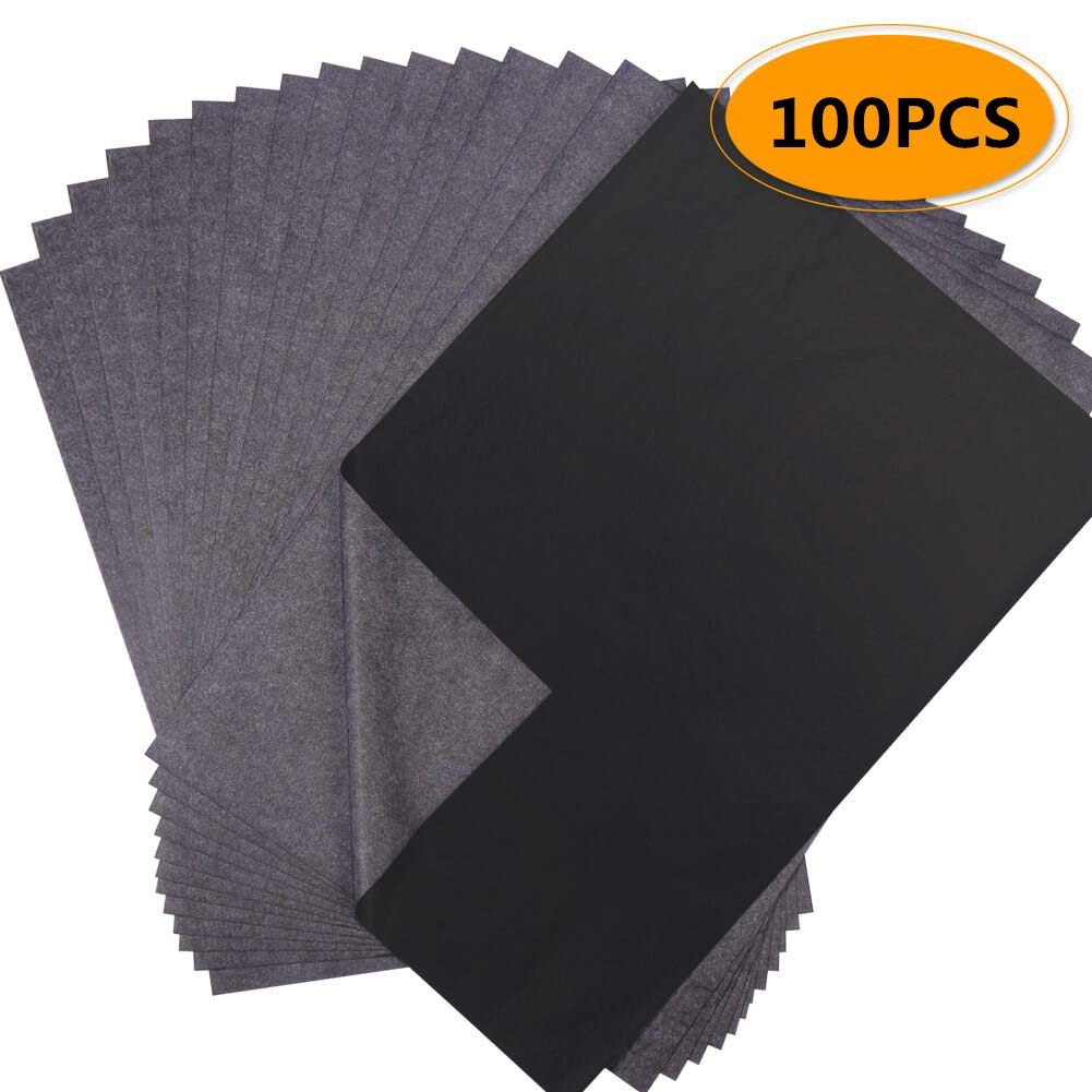 Aduson карбоновый бумага чёрный A4 100 листов ввод одна сторона калька транскрипция бумага копирование бумага гравюра на дереве прикладное искусство изобразительное искусство 