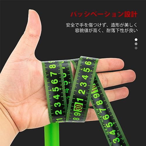 aninako tape measure? light Major to coil shaku tape color made of stainless steel 5m/7.5m/10m width 25mm high precision convex fluorescence steel to coil shaku se height goods 