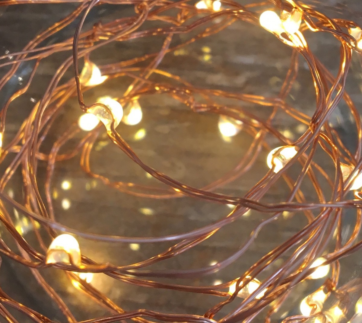  -тактный фары со светящимися кольцами string lights LED illumination тросик медь елка 