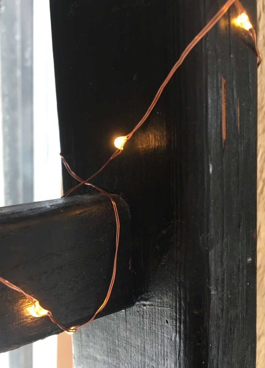  -тактный фары со светящимися кольцами string lights LED illumination тросик медь елка 