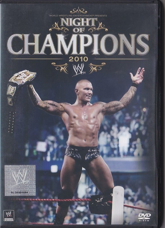 *DVD WWE Night *ob* Champion z2010 WWE. сиденье игрок право Schic s* упаковка * Match / Cain vs. нижний Tey машина др. 